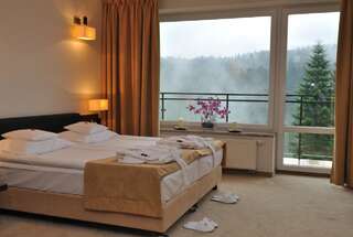 Курортные отели 4 Pory Roku & Spa Крыница-Здруй Двухместный номер с 1 кроватью или 2 отдельными кроватями и балконом-5